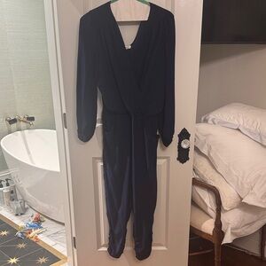 Parker Navy Jumpsuit
